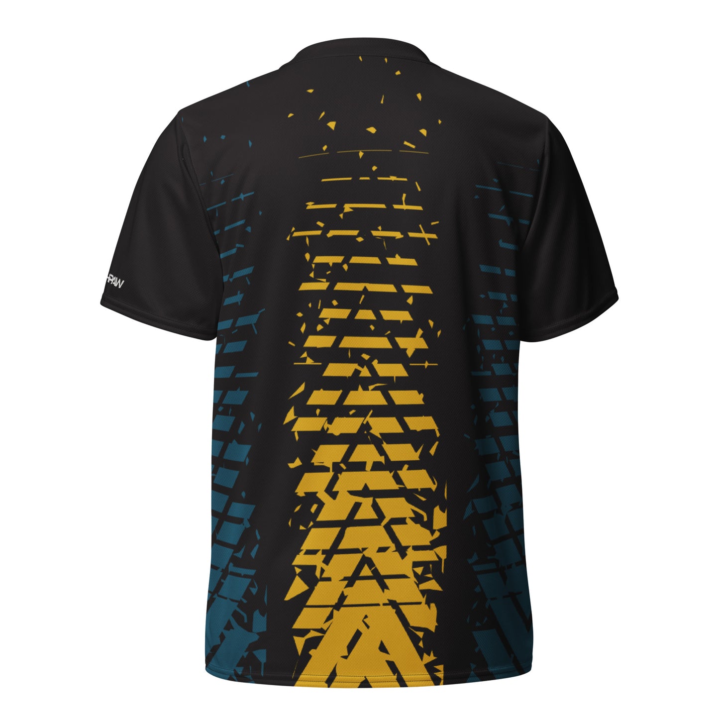 Southpaw Bowling Jersey - black/blue/gold