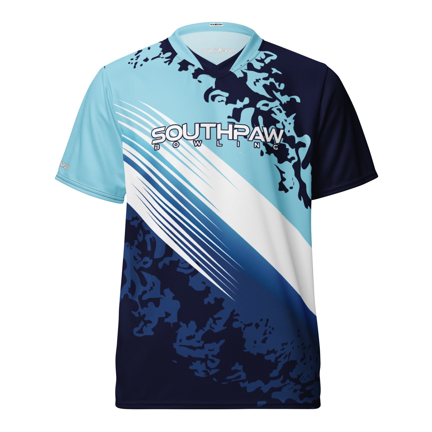 Southpaw Bowling Jersey - blue waters