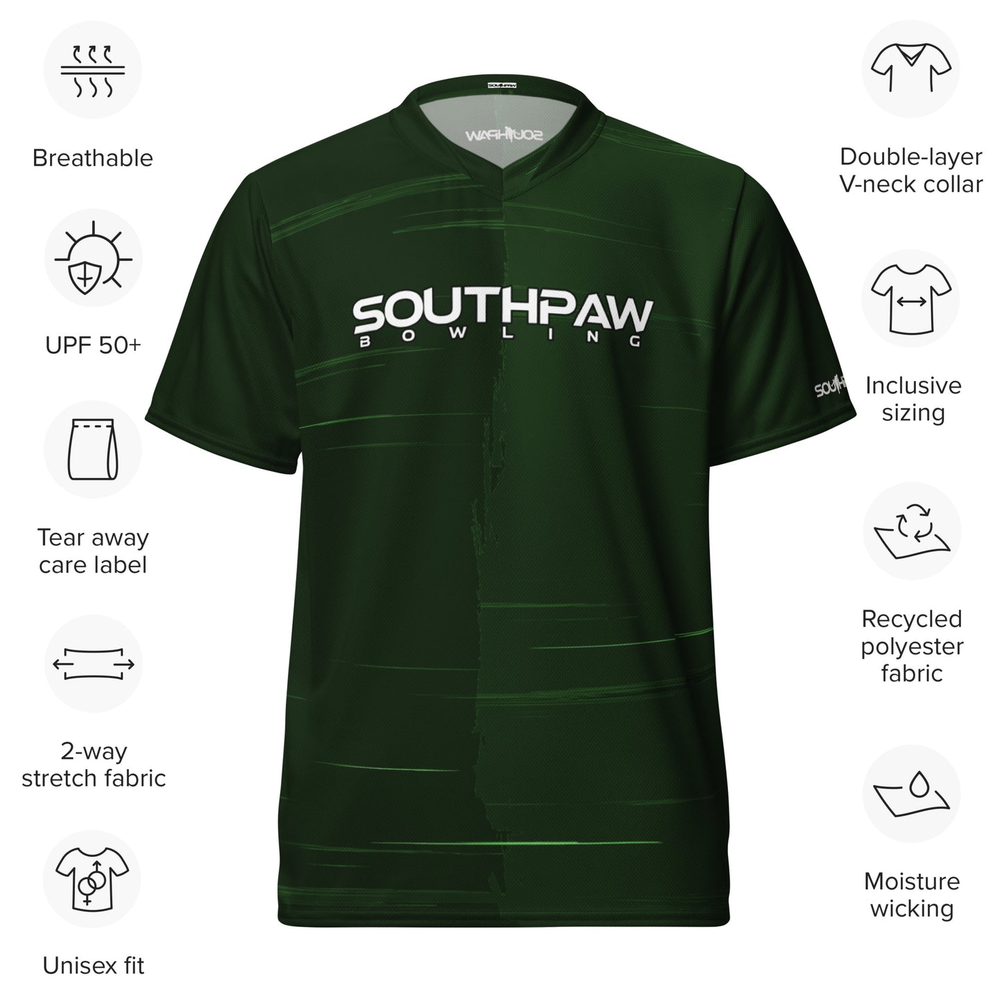 Southpaw Bowling Jersey - base_green