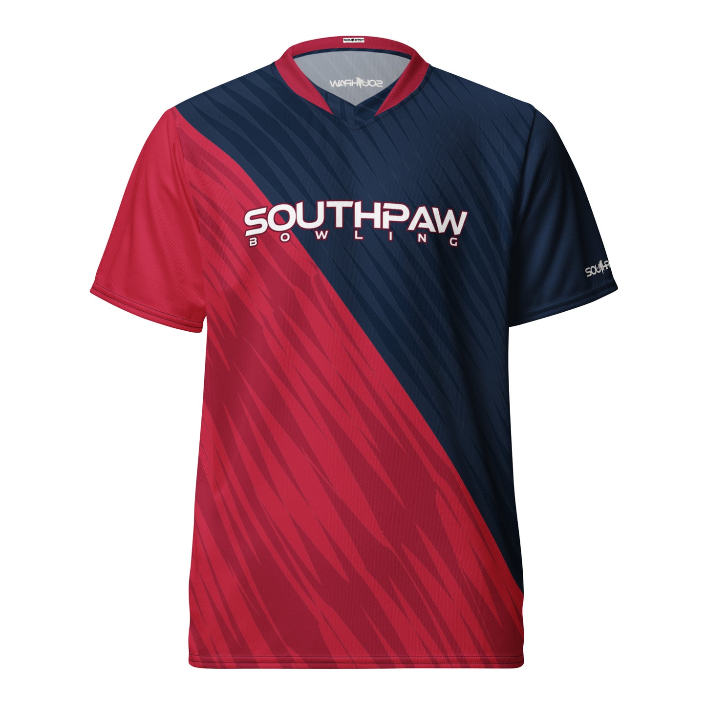 Southpaw Bowling Jersey - red/blue_divide