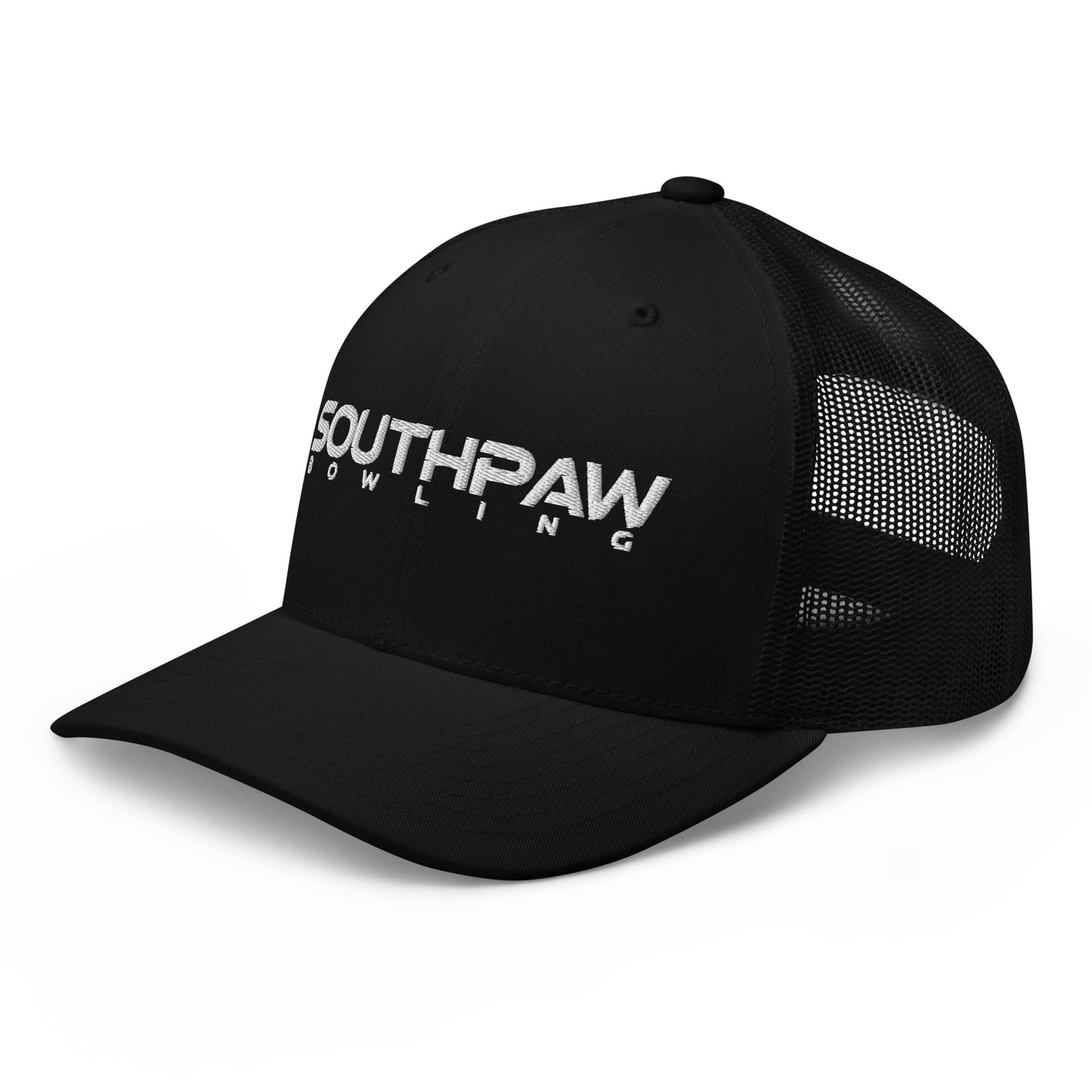 Southpaw Trucker Cap - White/Black