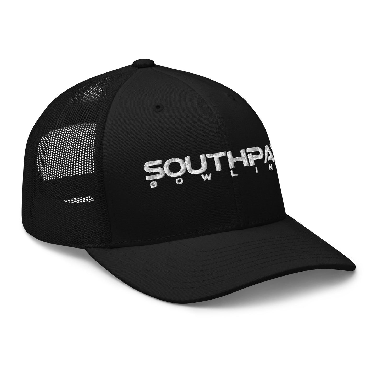 Southpaw Trucker Cap - White/Black