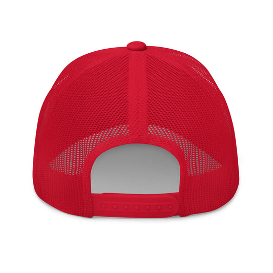Southpaw Trucker Cap - White/Red