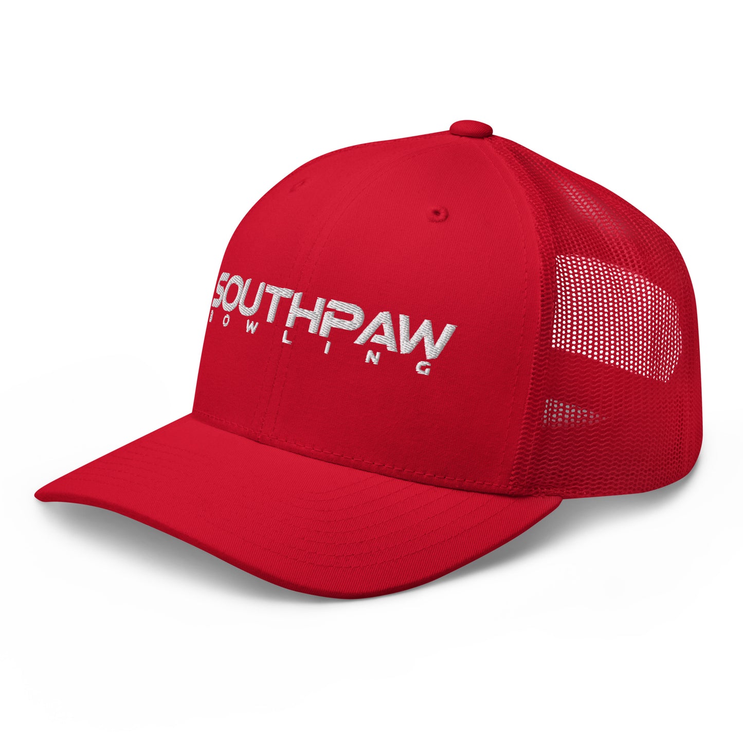 Southpaw Trucker Cap - White/Red