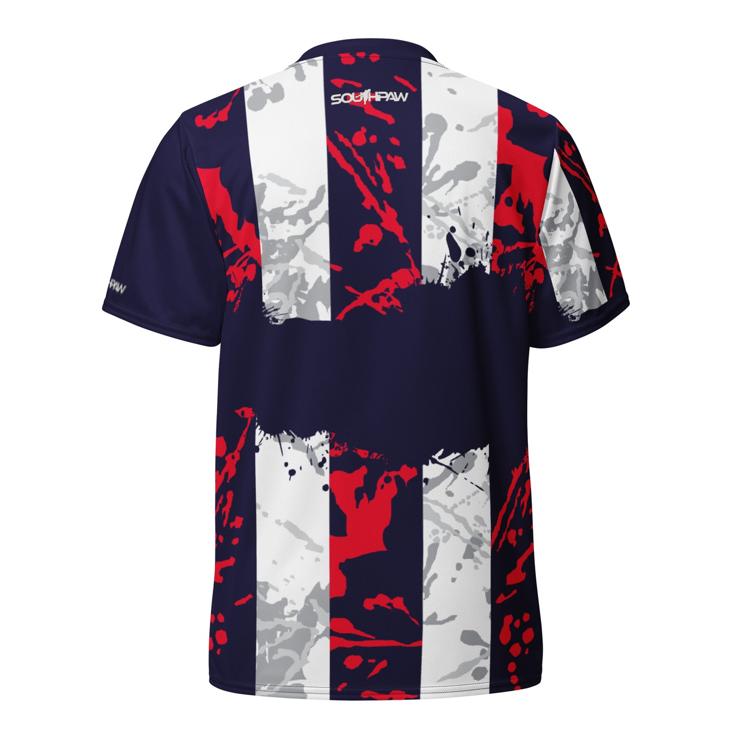 Southpaw Bowling Jersey - red/blue/white_stripes