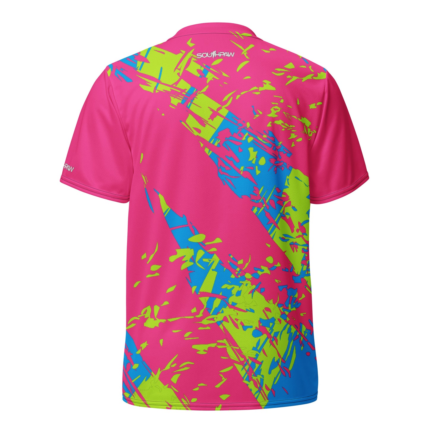 Southpaw Bowling Jersey - pink/blue/green