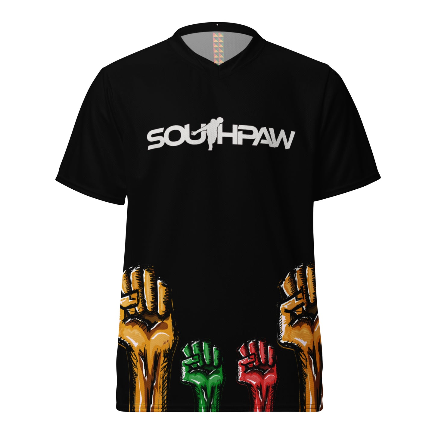 SouthPaw Bowling Jersey - Fists (Black)