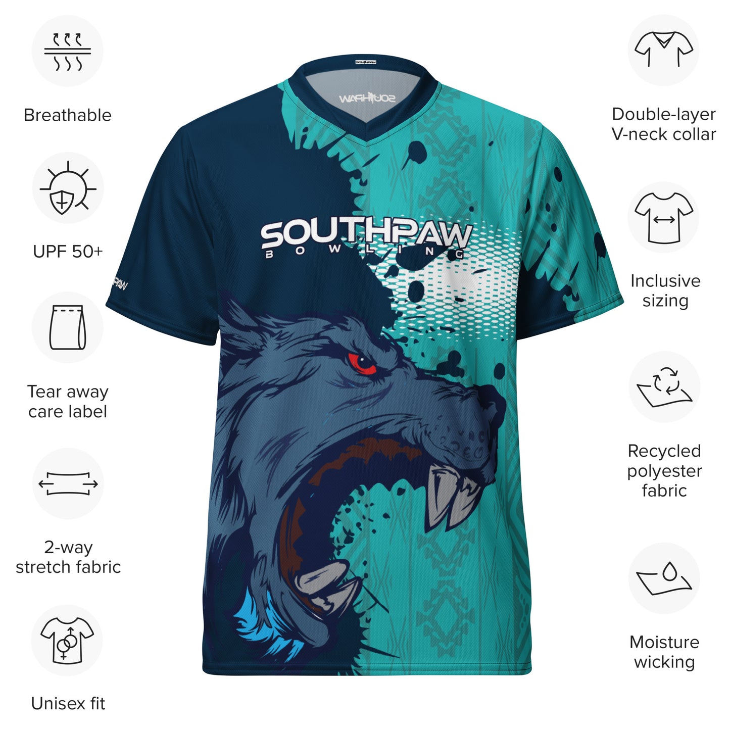 Southpaw Bowling Jersey - mwolf