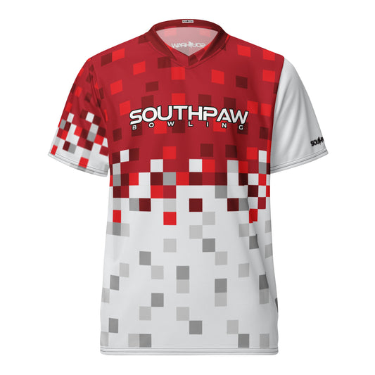 Southpaw Bowling Jersey - red/white_bitmap