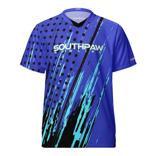 Southpaw Bowling Jersey - purple/teal