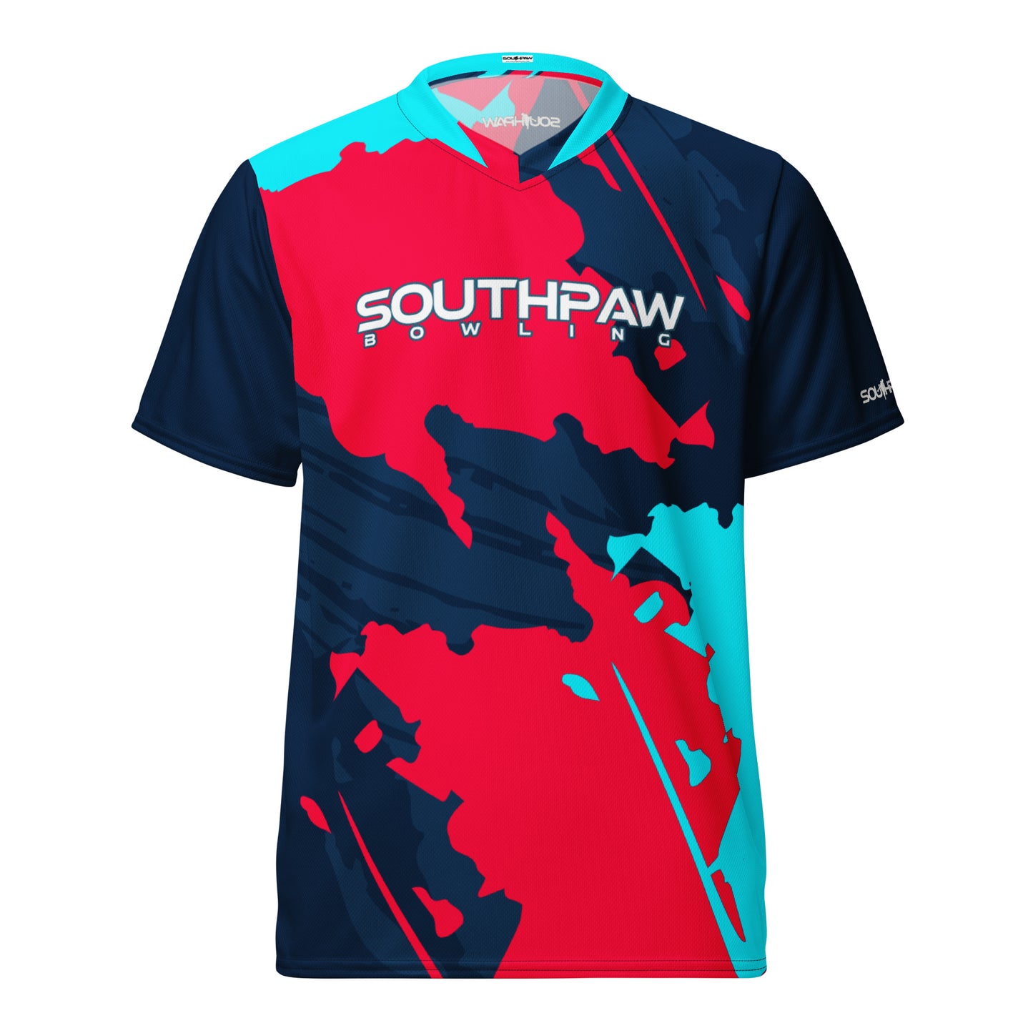 Southpaw Bowling Jersey - navy/red/blue