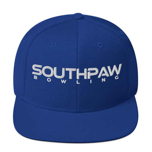 Southpaw Snapback Hat - royal/white