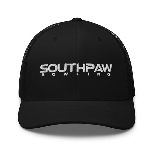 Southpaw Trucker Cap - White/Black