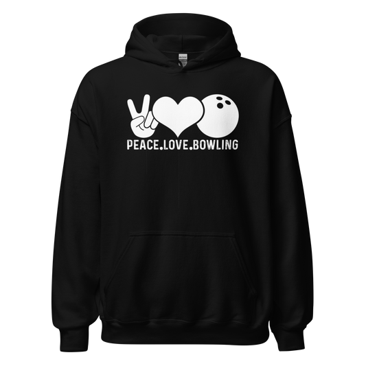 Southpaw Bowling Hoodie - PeaceLoveBowling