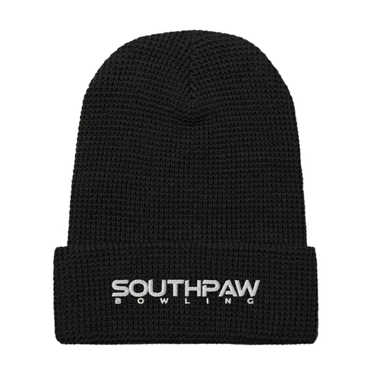 Southpaw Waffle beanie - black/white