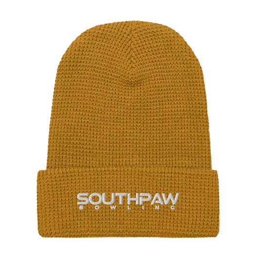 Southpaw Waffle beanie - camel/white