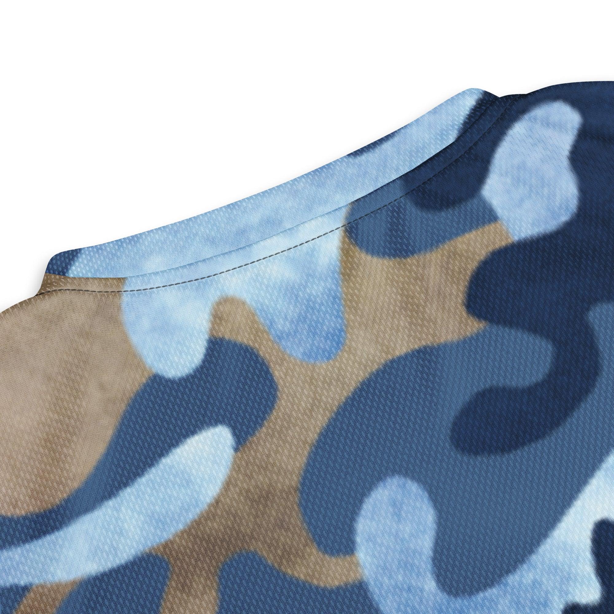 SouthPaw Bowling Jersey - Blue Camo –